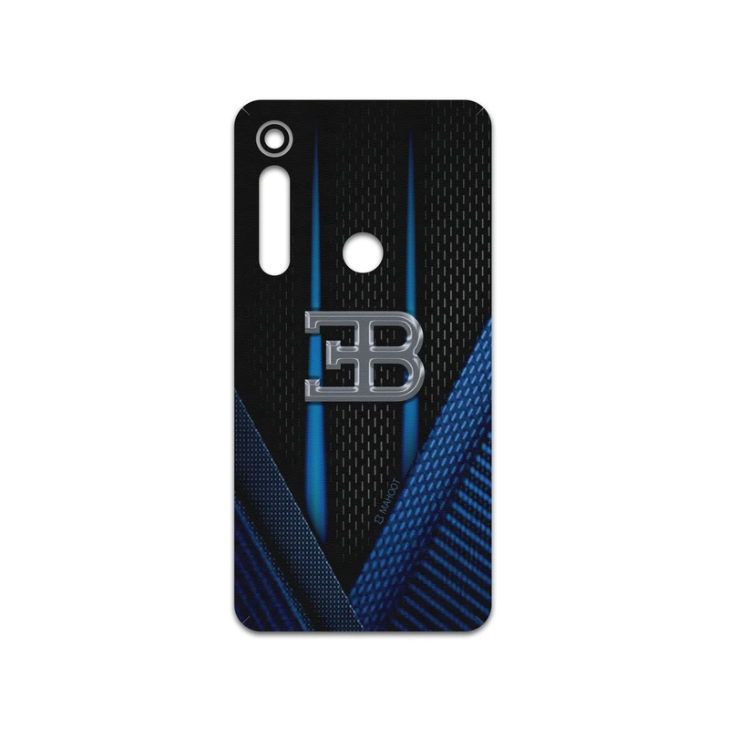 برچسب پوششی ماهوت مدل BUGATTI مناسب برای گوشی موبایل موتورولا One Macro