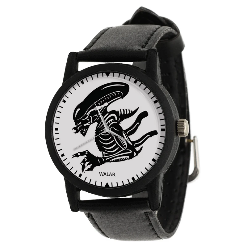 ساعت مچی عقربه ای مردانه والار طرح زنومورف کد LF2254