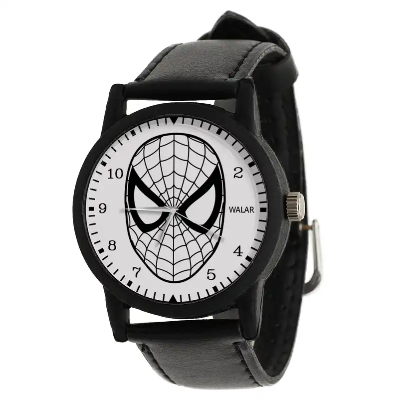 ساعت مچی عقربه ای زنانه و مردانه والار طرح اسپایدرمن کد LF2260