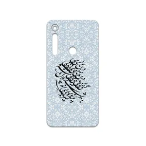 MAHOOT Nastaliq-4 Cover Sticker for Motorola One Macro