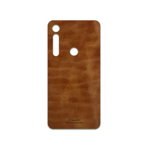 MAHOOT Buffalo-Leather Cover Sticker for Motorola One Macro