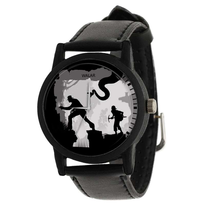 ساعت مچی عقربه ای مردانه والار طرح ایندیانا جونز کد LF2293