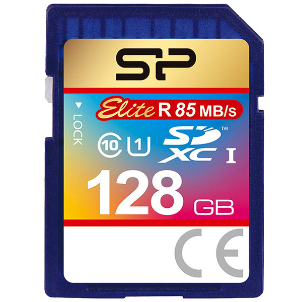 کارت حافظه SDXC سیلیکون پاور مدل Elite کلاس 10 استاندارد UHS-I U1 سرعت 85MBps ظرفیت 128 گیگابایت