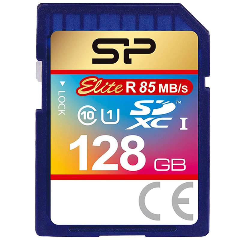 کارت حافظه SDXC سیلیکون پاور مدل Elite کلاس 10 استاندارد UHS-I U1 سرعت 85MBps ظرفیت 128 گیگابایت کارت حافظه SDXC سیلیکون پاور مدل Elite کلاس 10 استاندارد UHS-I U1 سرعت 85MBps ظرفیت 128 گیگابایت