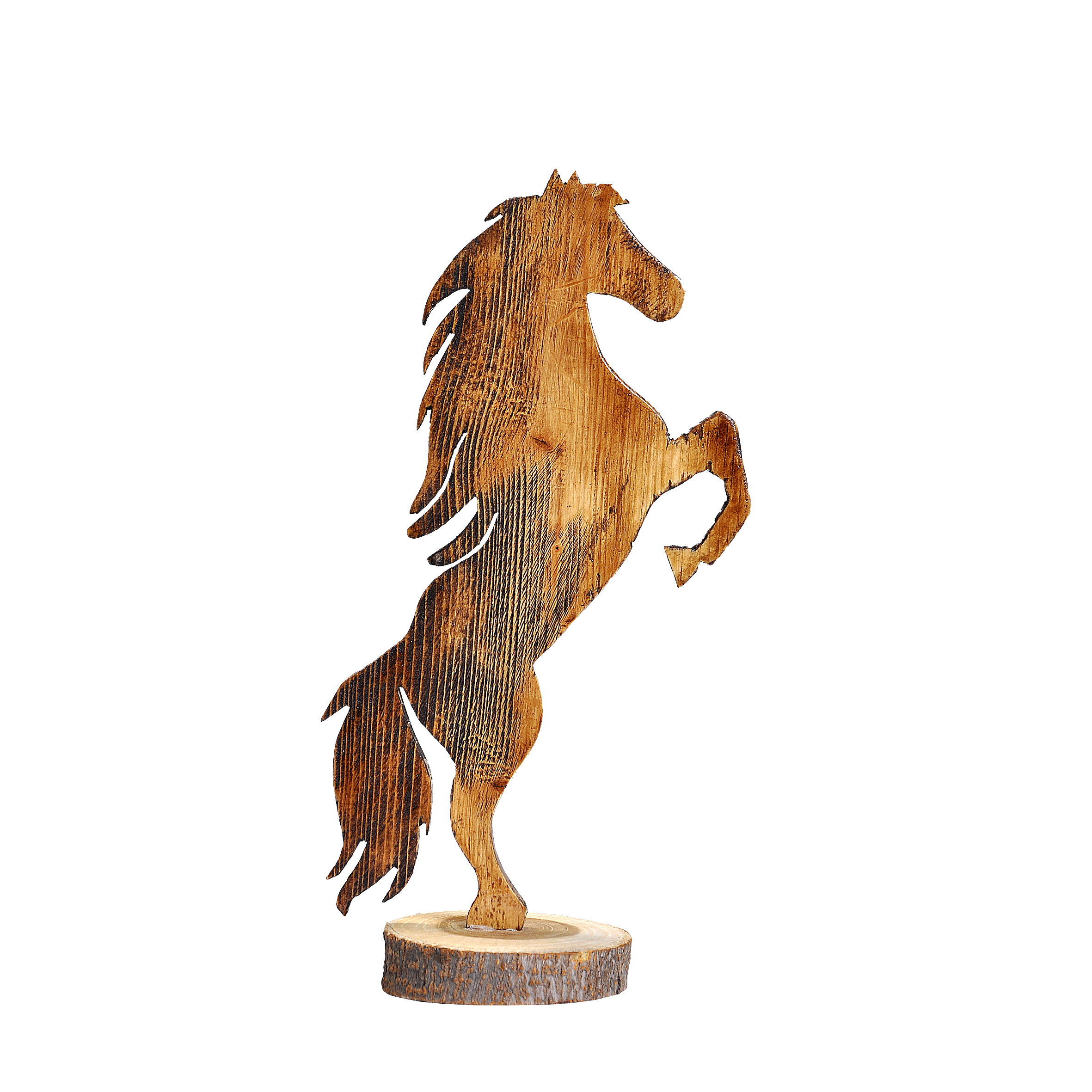مجسمه چوبی طرح اسب کد 022gh