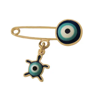 سنجاق سینه وای اس ایکس طرح چشم نظر کد 28