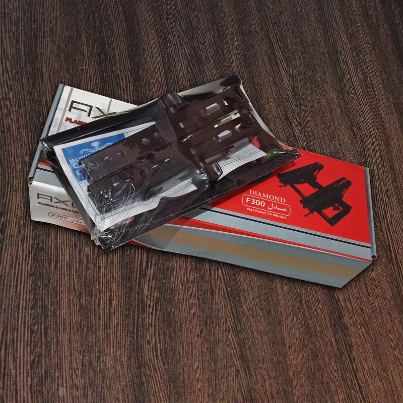 پایه دیواری دیاموند مدل اکسون کد F300 مناسب برای تلویزیون های 17 تا 32 اینچ