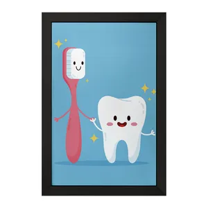 تابلو خندالو مدل دندان و دندان پزشکی کودکانه کد 36751