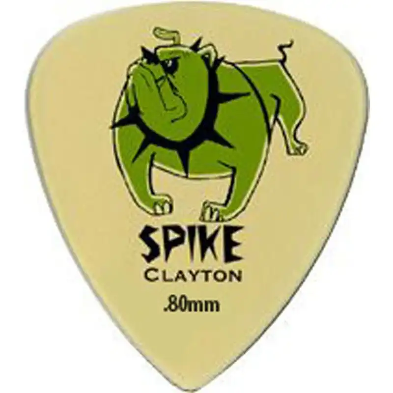 پیک گیتار الکتریک کلایتون مدل Spike 0.80 میلی‌متری بسته‌ دوازده عددی