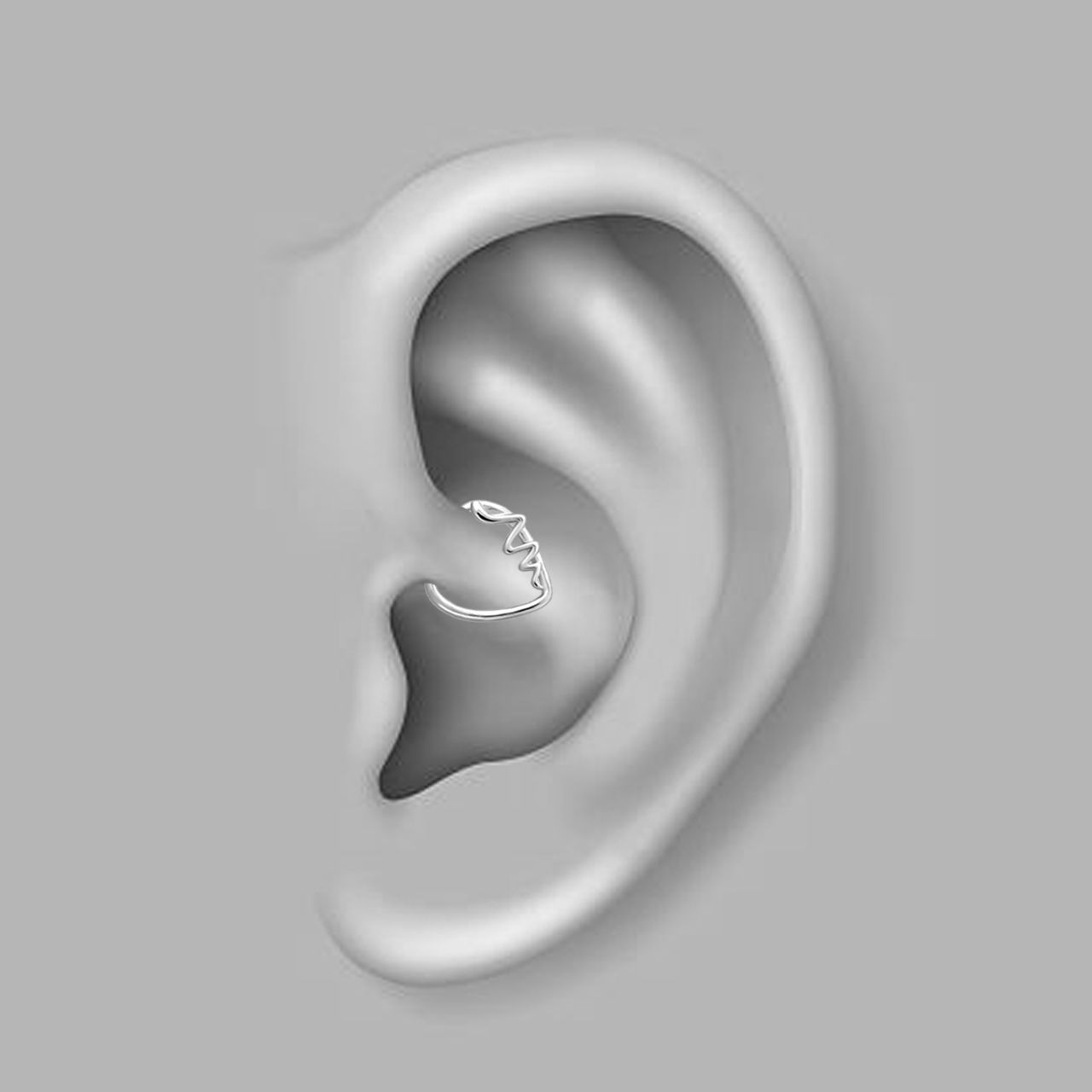 پیرسینگ گوش اقلیمه کد HS60 -  - 6