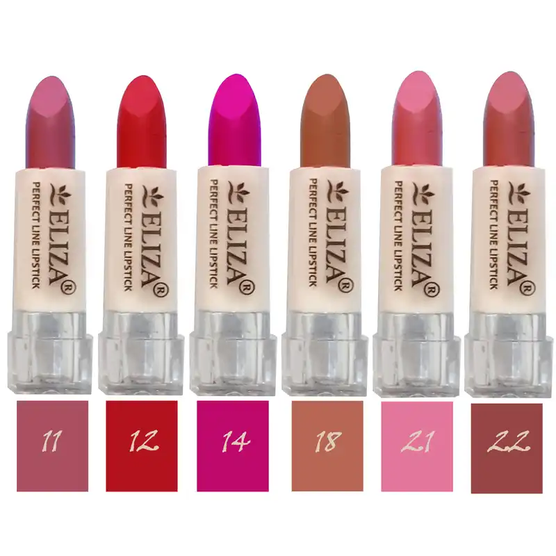 رژ لب جامد الیزا مدل Mini-S1 بسته ۶ عددی