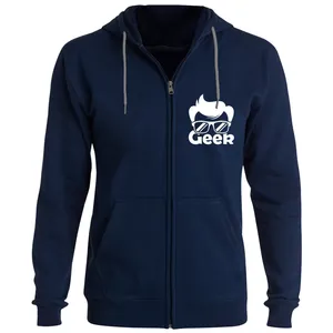 سویشرت مردانه طرح geek کد F198 رنگ سرمه ای