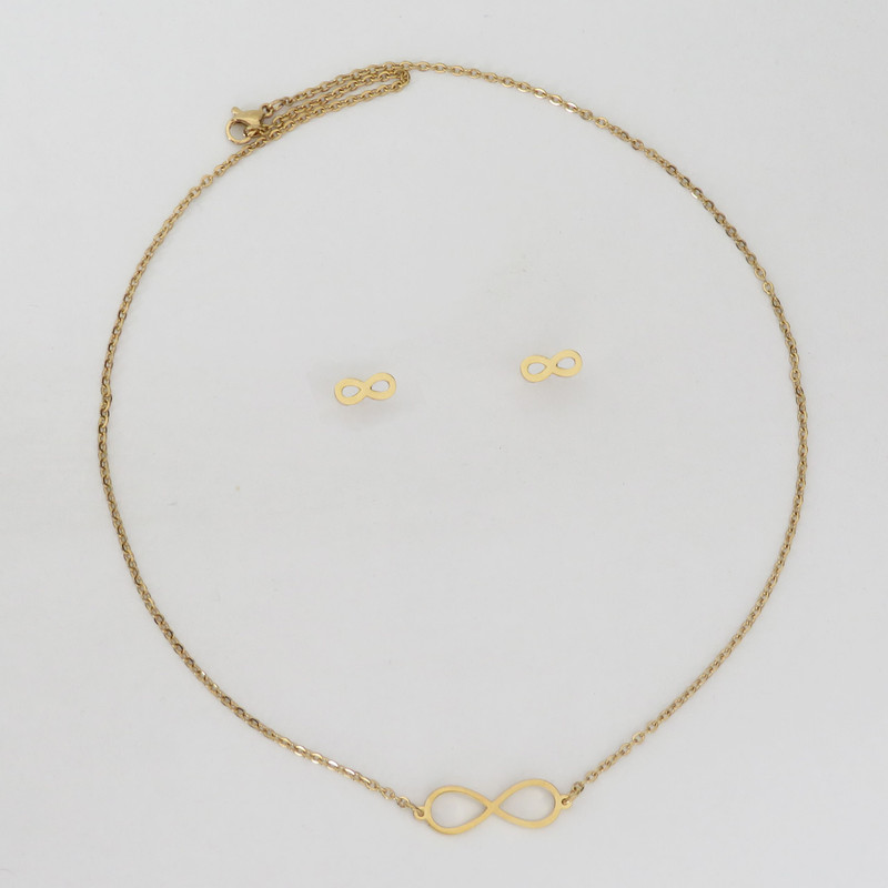 نیم ست زنانه طرح بینهایت کد 417