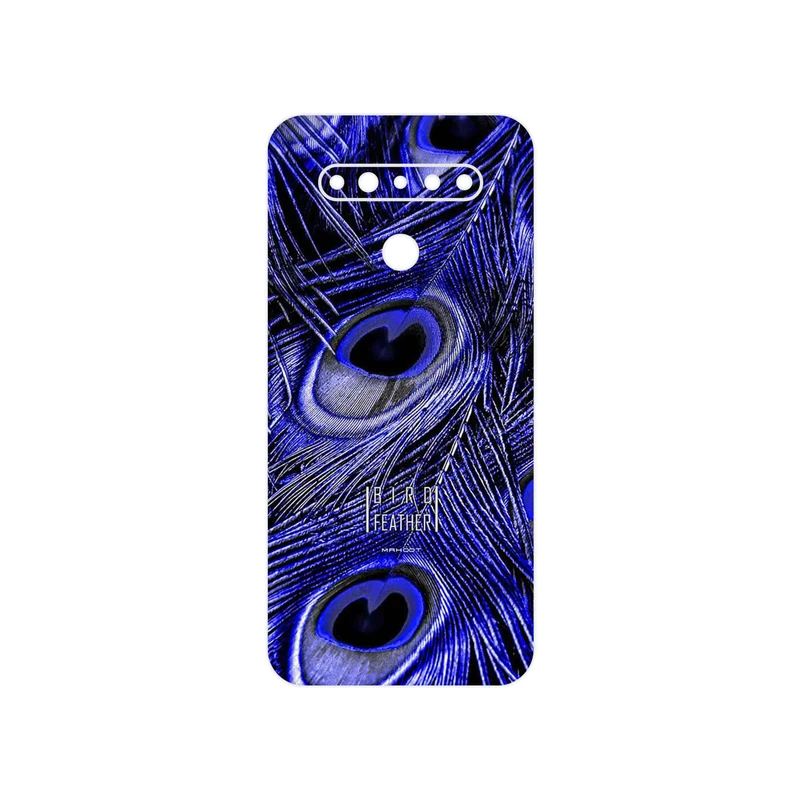 برچسب پوششی ماهوت مدل Purple Feather مناسب برای گوشی موبایل ال جی K41s
