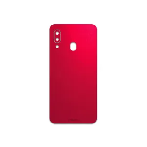 MAHOOT Matte-Warm-Red Cover Sticker for Samsung Galaxy A20e
