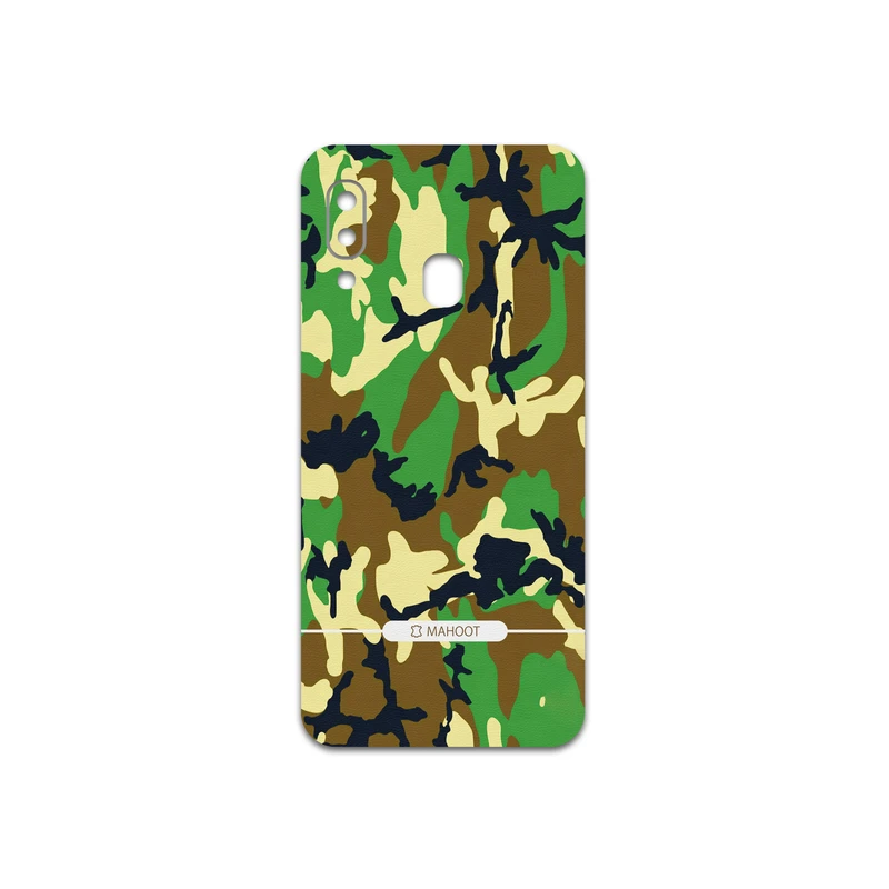 برچسب پوششی ماهوت مدل Army-Green1-Pattern مناسب برای گوشی موبایل سامسونگ Galaxy A20e