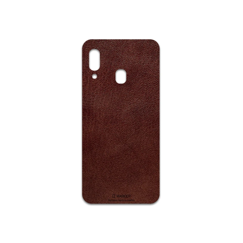 برچسب پوششی ماهوت مدل Natural-Leather مناسب برای گوشی موبایل سامسونگGalaxy A20e
