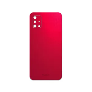 MAHOOT Matte-Warm-Red Cover Sticker for Samsung Galaxy A51
