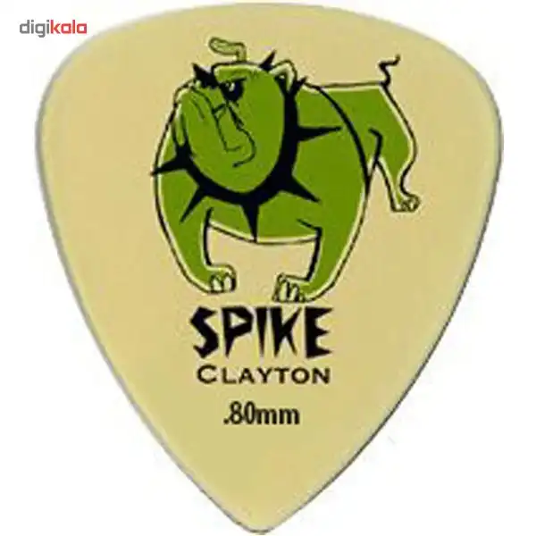پیک گیتار الکتریک کلایتون مدل Spike 0.80 میلی‌متری بسته‌ دوازده عددی