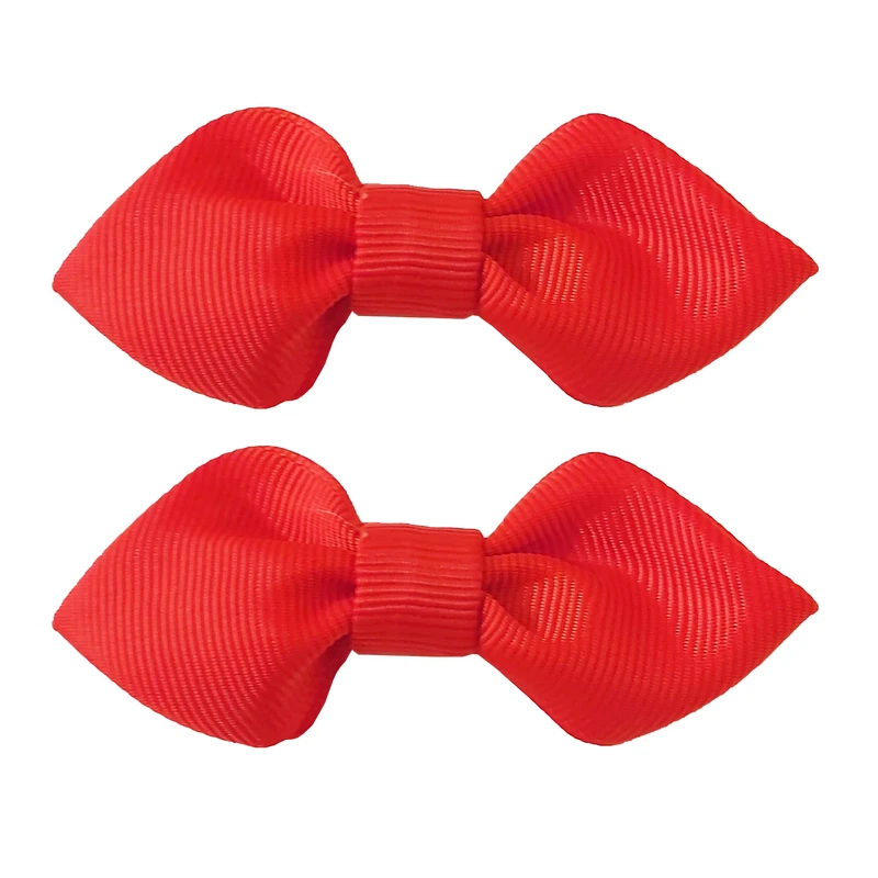 گیره مو دخترانه مینی لند مدل ارغوان کد ML-499 بسته 2 عددی