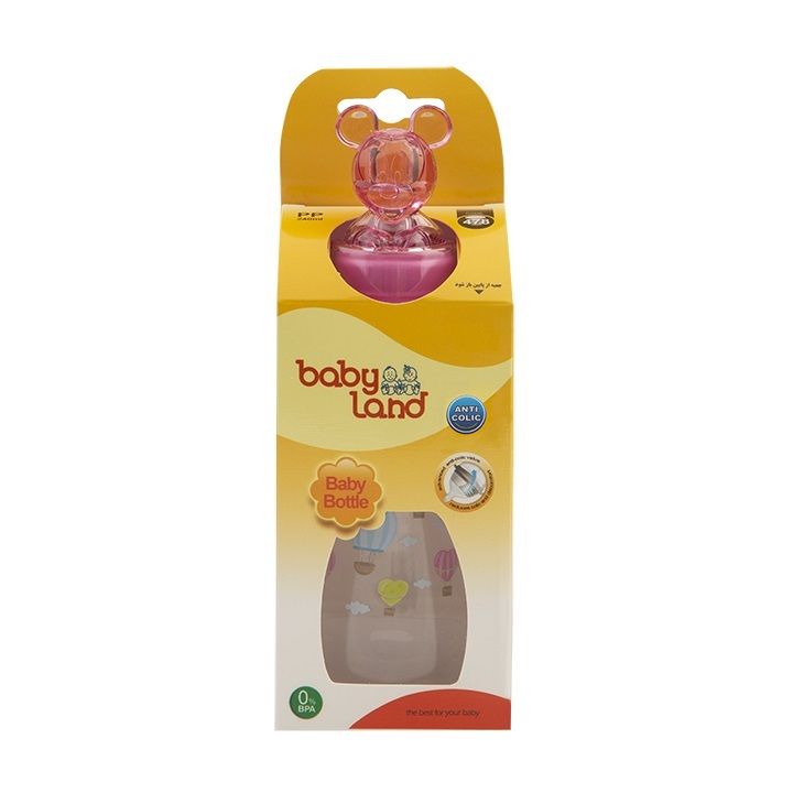 شیشه شیر بیبی لند مدل 476 ظرفیت 240 میلی لیتر - - 2