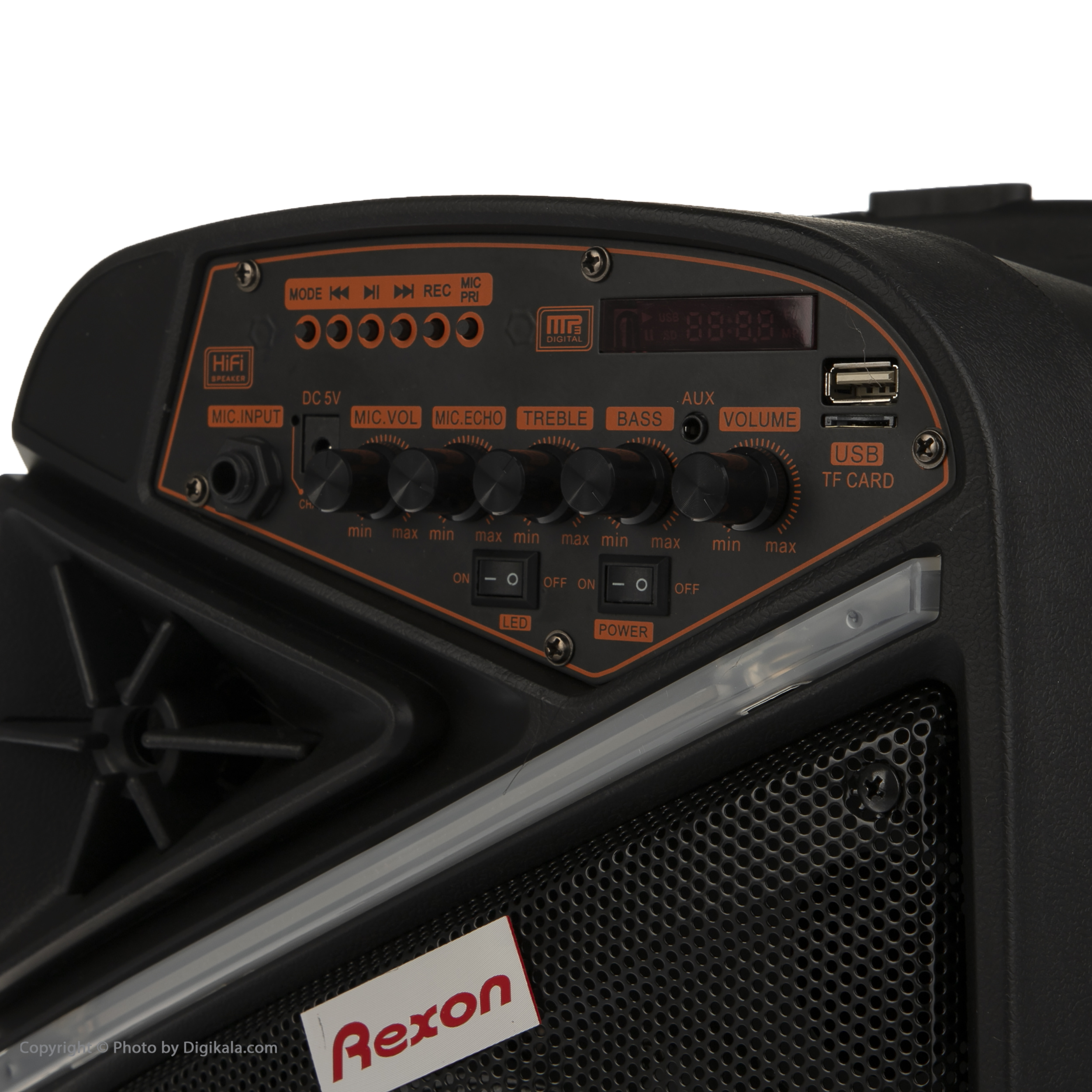  اسپیکر چمدانی رکسون مدل SP-A200S