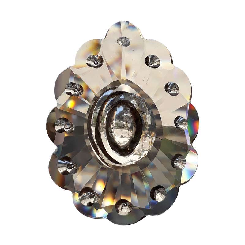 کریستال آویز لوستر کد LA204-P2 بسته 12 عددی