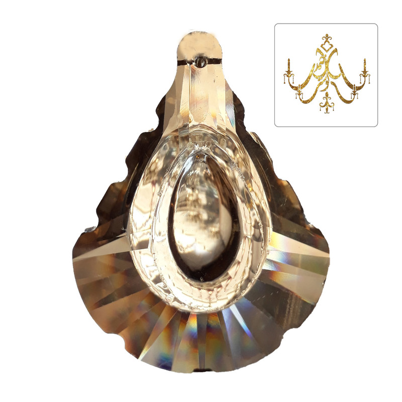 کریستال آویز لوستر کد LA208-T2.5 بسته 7 عددی