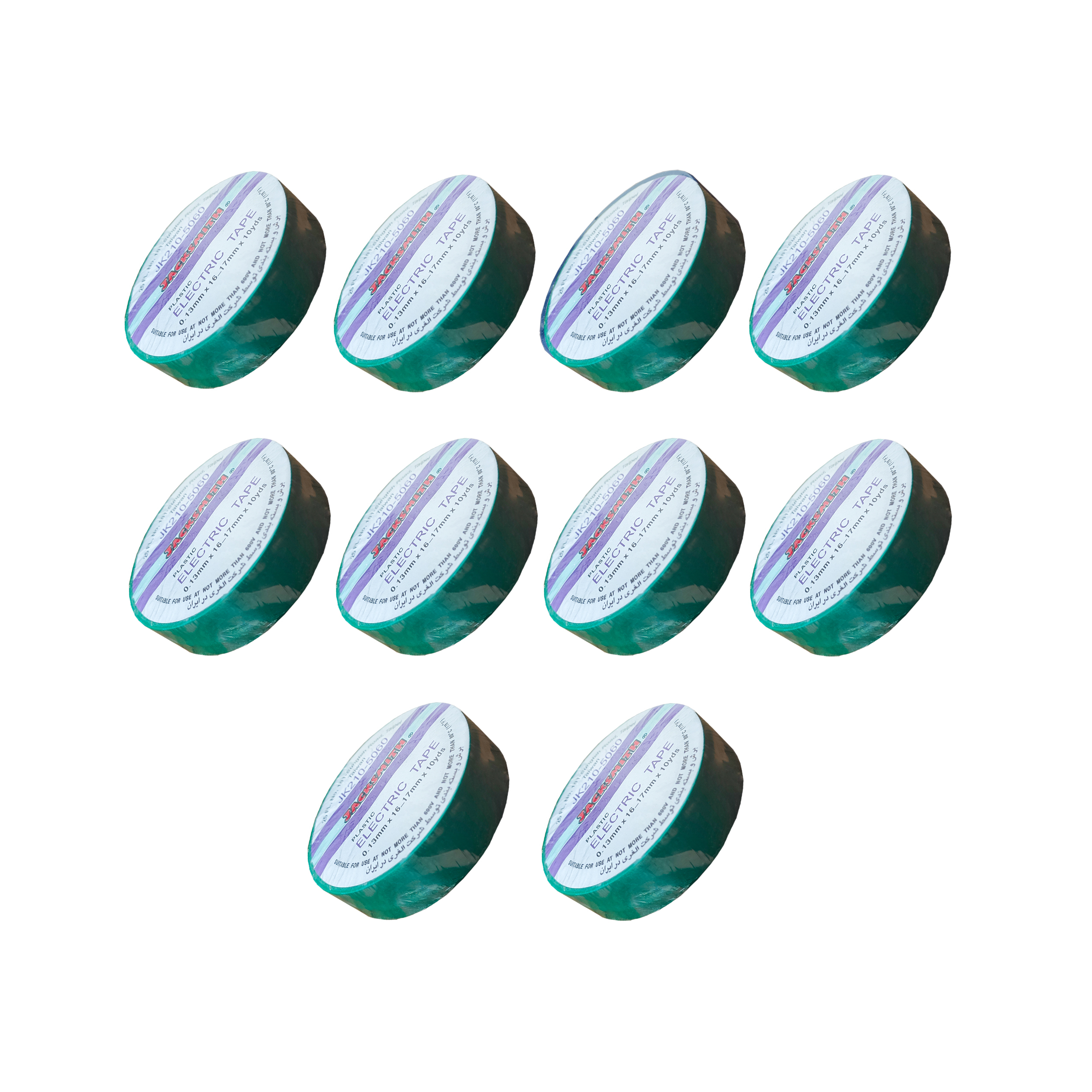 چسب برق جک اسمیت کد GRN بسته 10 عددی