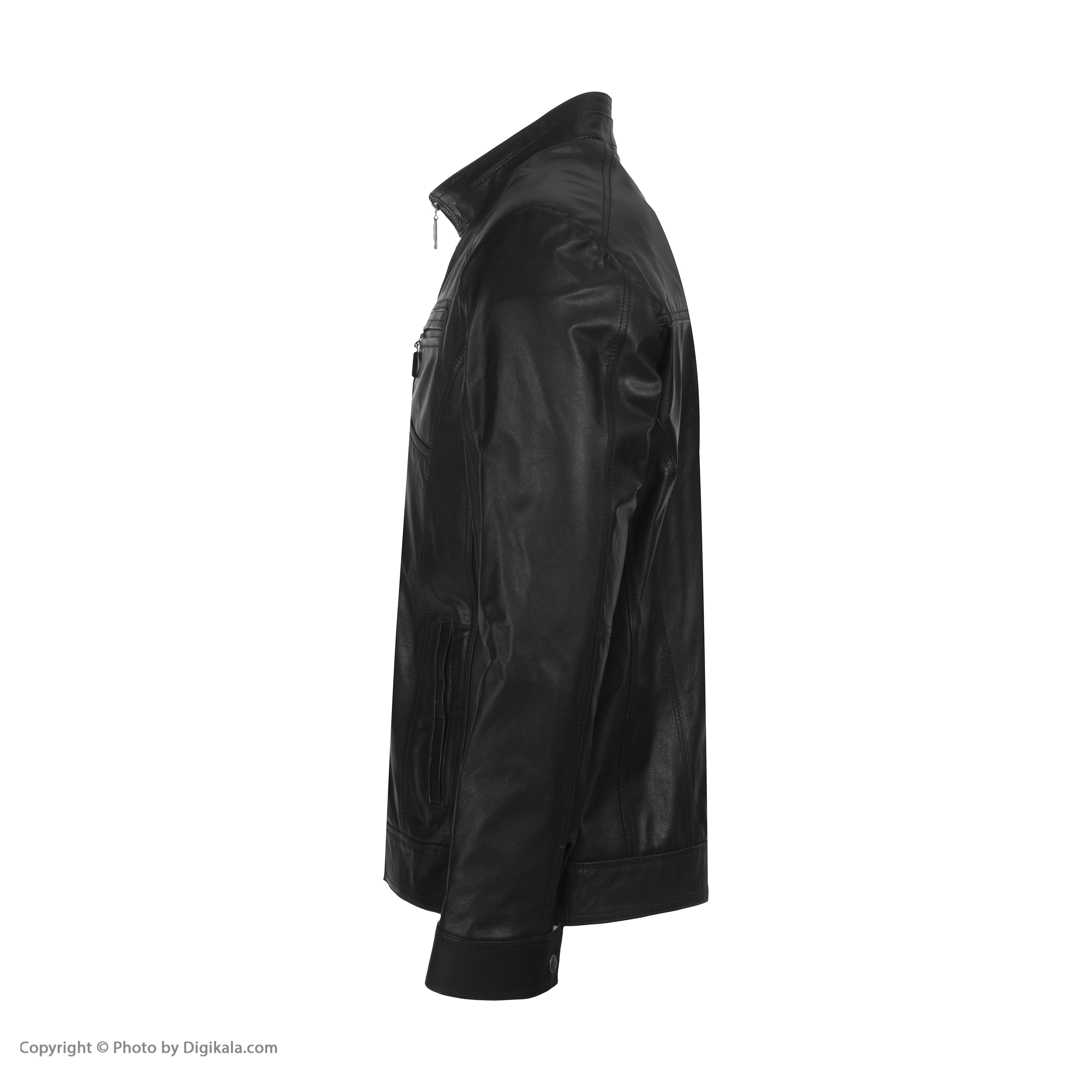 Men leather jacket, code 02