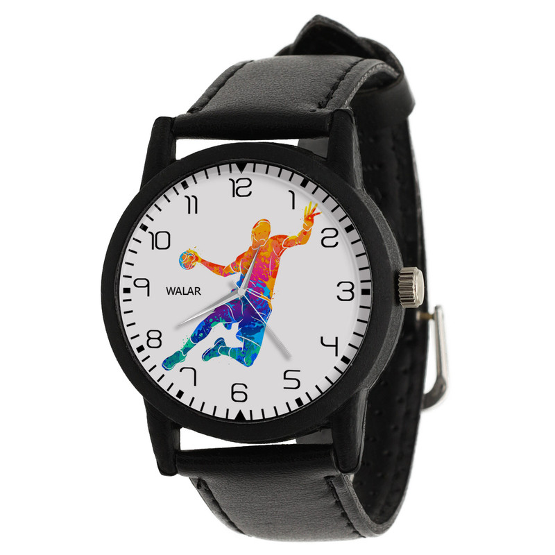 ساعت مچی عقربه ای مردانه والار طرح هندبال کد LF2351