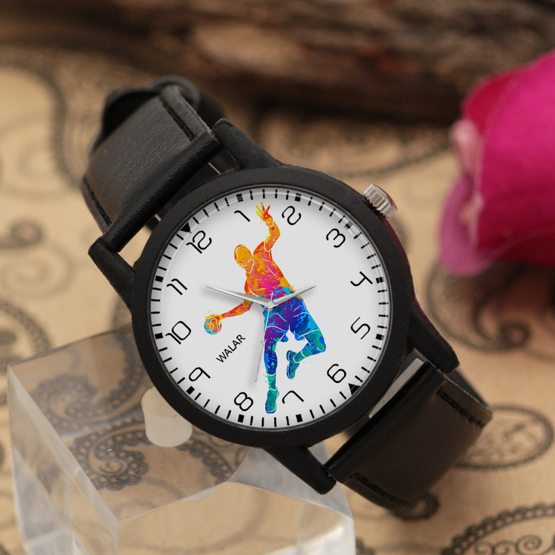 ساعت مچی عقربه ای مردانه والار طرح هندبال کد LF2351