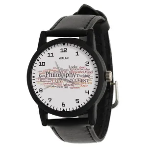 ساعت مچی عقربه ای والار طرح فلسفه کد LF2359