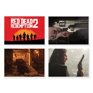 نقد و بررسی پوستر طرح Red Dead Redemption 2 کد A-1518 مجموعه 4 عددی توسط خریداران
