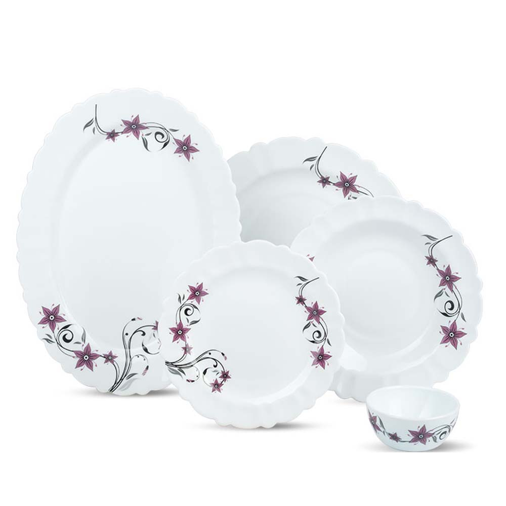 سرویس غذاخوری 25 پارچه بلانکا مدل Sezar-X01