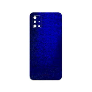 MAHOOT Blue-Holographic Cover Sticker for Samsung Galaxy A51
