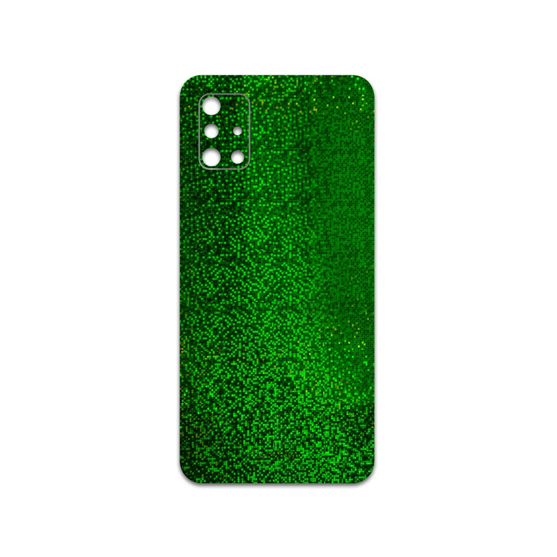 برچسب پوششی ماهوت مدل Green-Holographic مناسب برای گوشی موبایل سامسونگ Galaxy A51