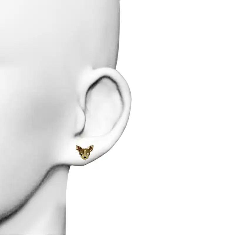 گوشواره نقره زنانه کد IM001