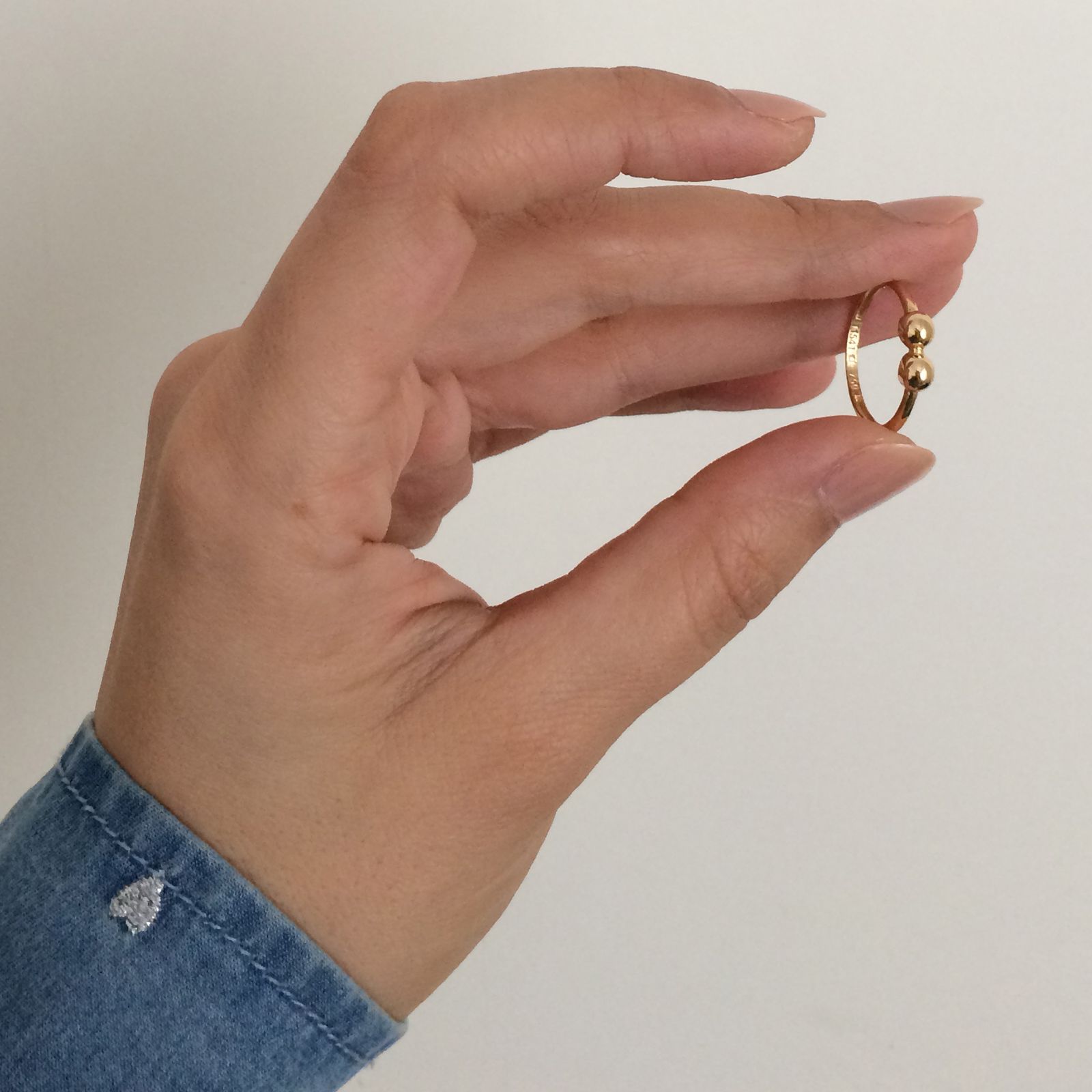 انگشتر طلا 18 عیار زنانه الماسین آذر طرح پاپیون کد P01 -  - 4