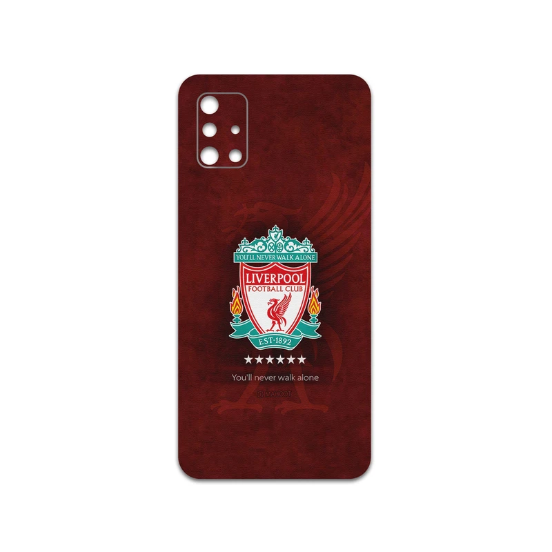 برچسب پوششی ماهوت مدل Liverpool-FC مناسب برای گوشی موبایل سامسونگ Galaxy A51