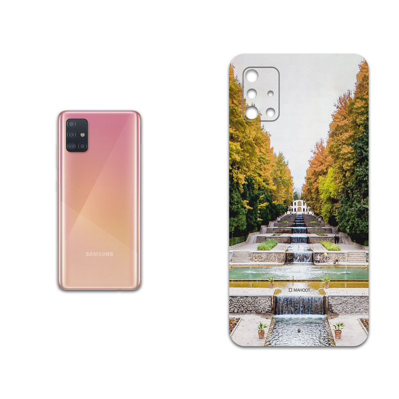 برچسب پوششی ماهوت مدل SHAHZADEH-Garden مناسب برای گوشی موبایل سامسونگ Galaxy A51