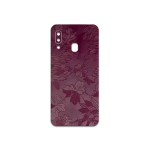 MAHOOT Red-Wildflower Cover Sticker for Samsung Galaxy A20e