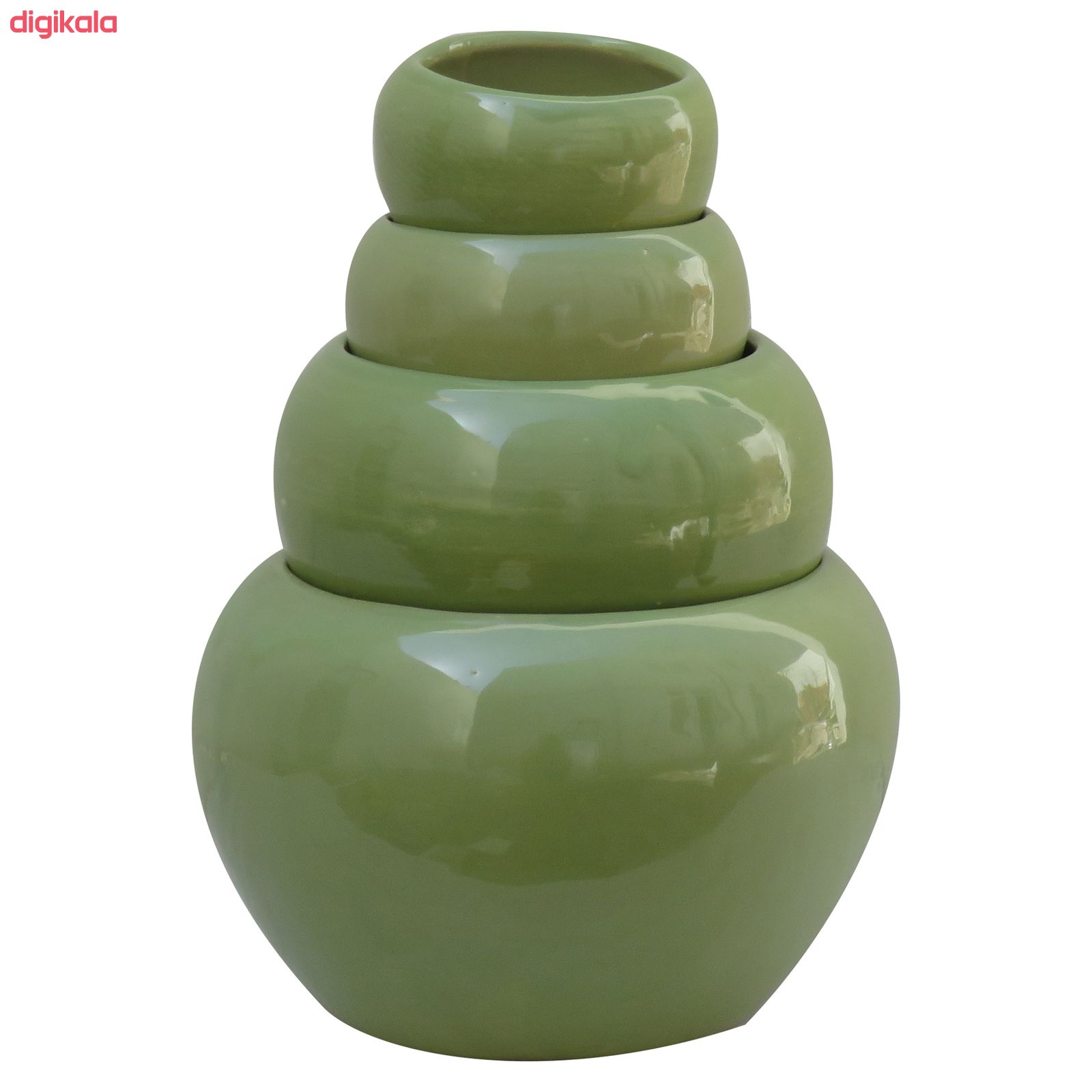 گلدان سرامیکی کد K-114 مجموعه 4 عددی main 1 7