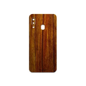 MAHOOT Orange-Wood Cover Sticker for Samsung Galaxy A20e