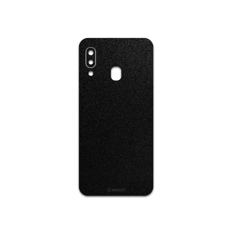 برچسب پوششی ماهوت مدل Black-Suede مناسب برای گوشی موبایل سامسونگ Galaxy A20e