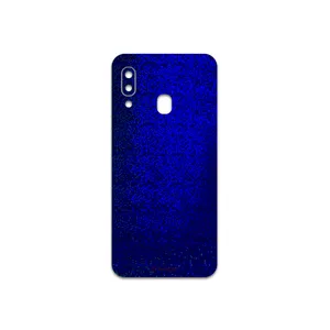 MAHOOT Blue-Holographic Cover Sticker for Samsung Galaxy A20e