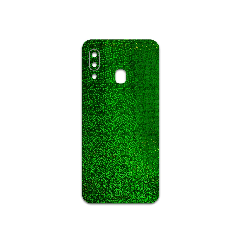 برچسب پوششی ماهوت مدل Green-Holographic مناسب برای گوشی موبایل سامسونگ Galaxy A20e