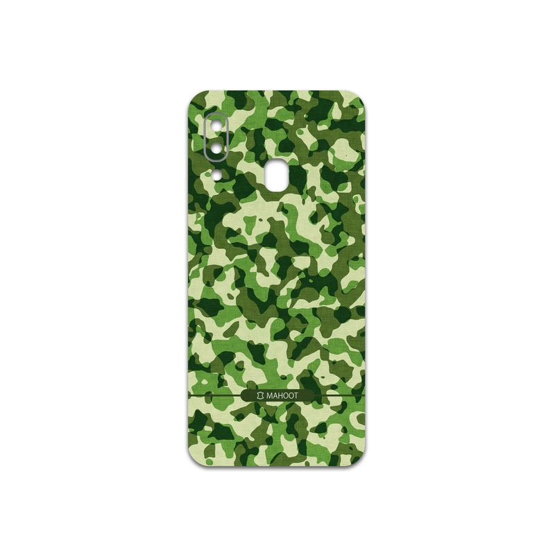 برچسب پوششی ماهوت مدل Army-Green2-Pattern مناسب برای گوشی موبایل سامسونگ Galaxy A20e