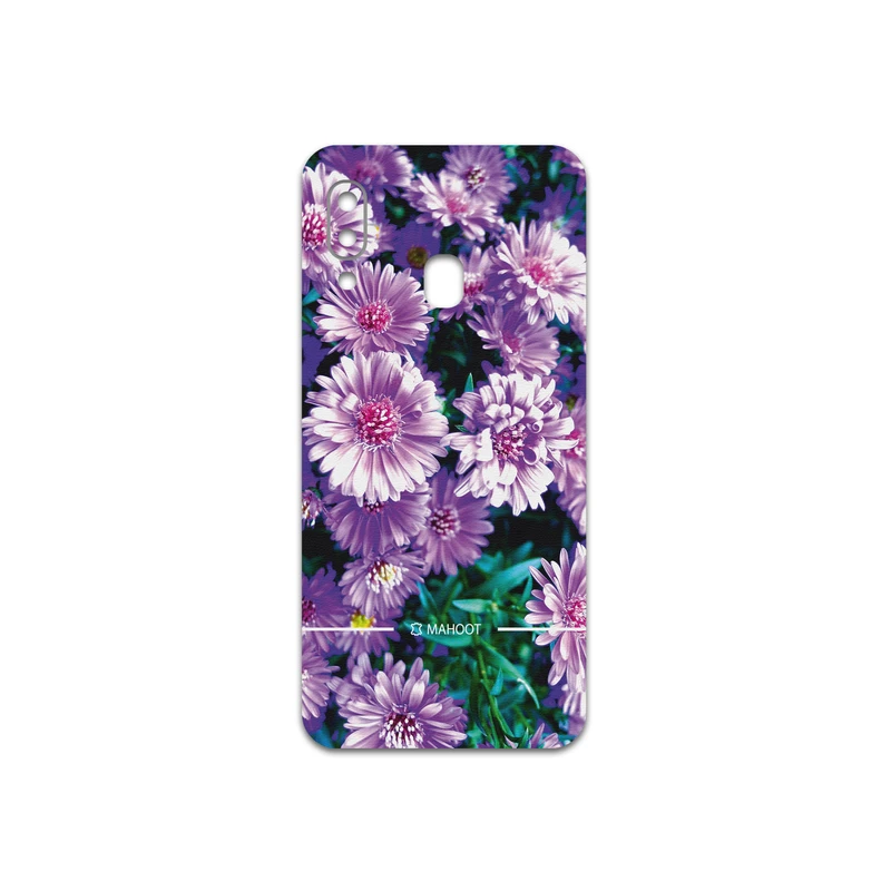 برچسب پوششی ماهوت مدل Purple-Flower مناسب برای گوشی موبایل سامسونگ Galaxy A20e