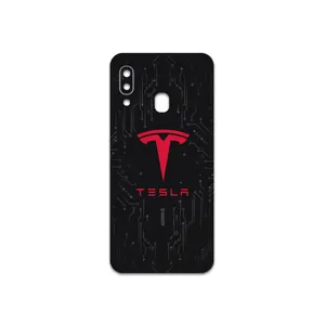 MAHOOT TESLA-Motors Cover Sticker for Samsung Galaxy A20e